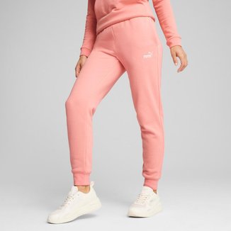 Calça Puma de Moletom Ess Small No. 1 Logo Feminina