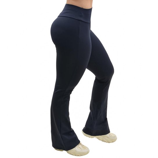 Calça feminina flare fitness Selene