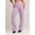 Calça Feminina Flare Pantalona Suplex Cintura Alta Mvb Modas - Lilás