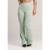 Calça Feminina Flare Pantalona Suplex Cintura Alta Mvb Modas - Verde