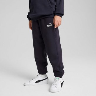 Calça Infantil Puma de Moletom Ess No. 1 Logo Fleece