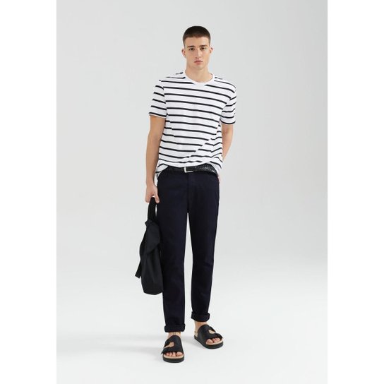 Calça Jeans Hering Básica Slim Com Elastano Masculina