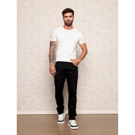 Calça Jeans Masculina C/ Elastano Qualidade Premium