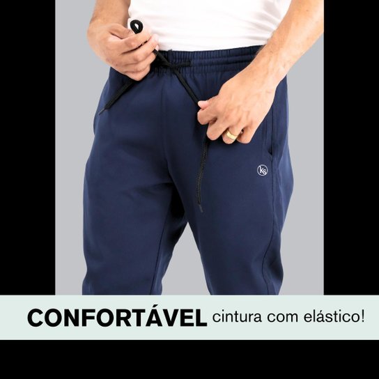 Calça Jogger Tactel Elastano Fitness Academia Treino