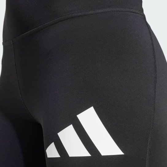 Calça Legging Adidas Big Logo Juvenil Preta