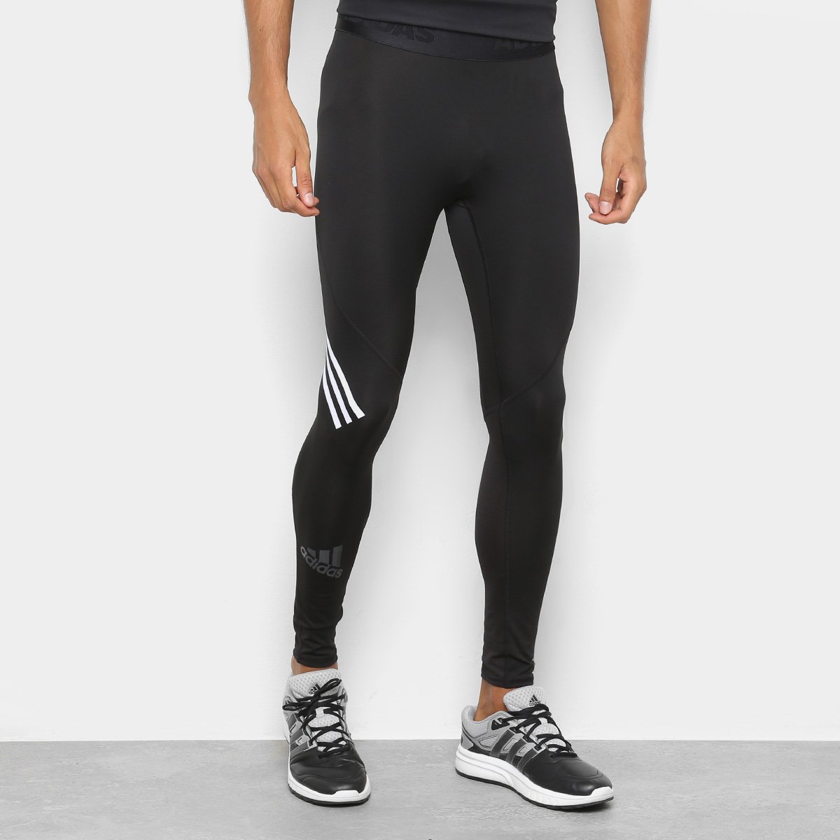 Calça Academia Legging Masculina Adidas Calça Adidas Training