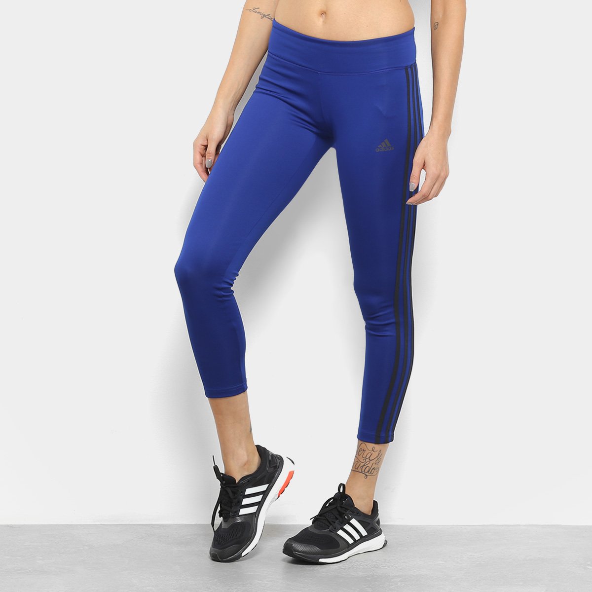 calça legging adidas azul