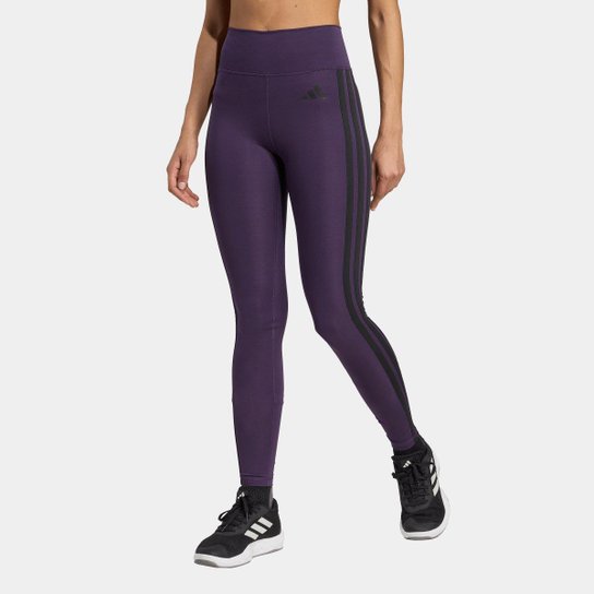 Calça Legging Adidas Opt Ess 3s Feminina