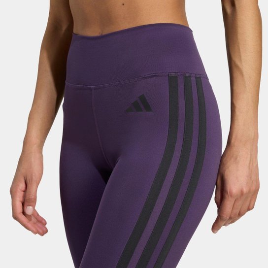 Calça Legging Adidas Opt Ess 3s Feminina