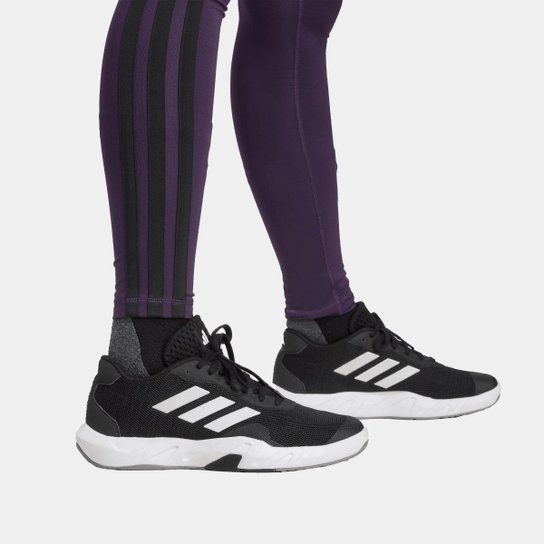 Calça Legging Adidas Opt Ess 3s Feminina