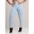 Calça Legging Cintura Alta Fitness Poliamida Mvb Modas - Azul