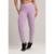 Calça Legging Cintura Alta Fitness Poliamida Mvb Modas - Lilás