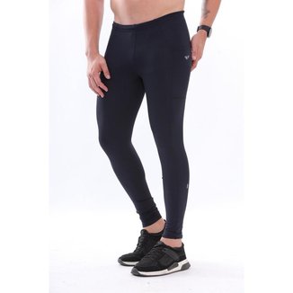 Calça Legging Compressão Pro Racing com Bolsos Masculina