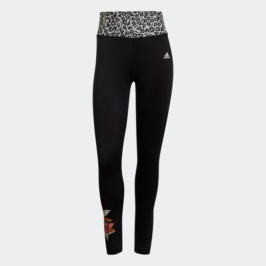 Calça Legging FARM Rio Feel Brilliant AEROREADY High-Rise Adidas