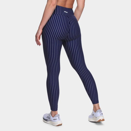 Calça Legging Fila Future Sports Pinstripes Flow Feminina