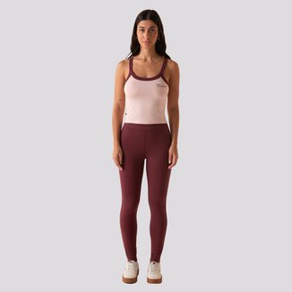 Calça Legging Fila Life Core Feminino Vinho