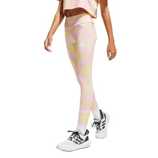 Calça Legging Infantil Adidas Train Essentials Flower Print