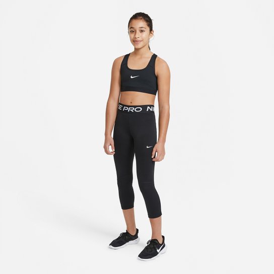 Calça Legging Infantil Nike G NP Capri Feminina