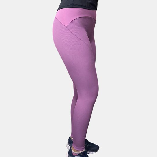 Calça Legging Rainha Canelado Feminina