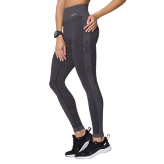 Calça Legging Selene Sem Costura Sport - 20945,001-Preto Mescla