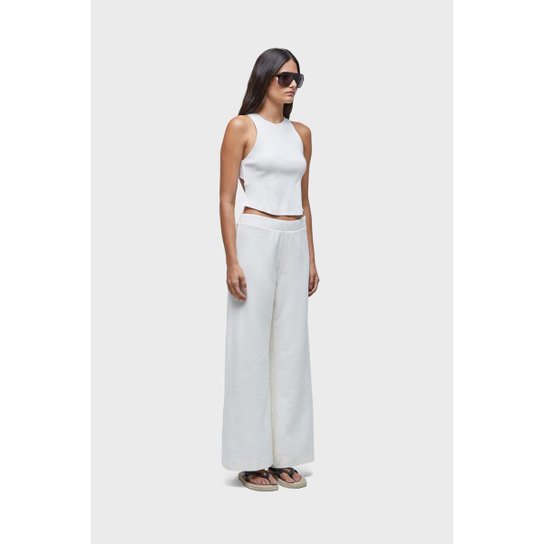 Calça malha canelado rustico OSKLEN
