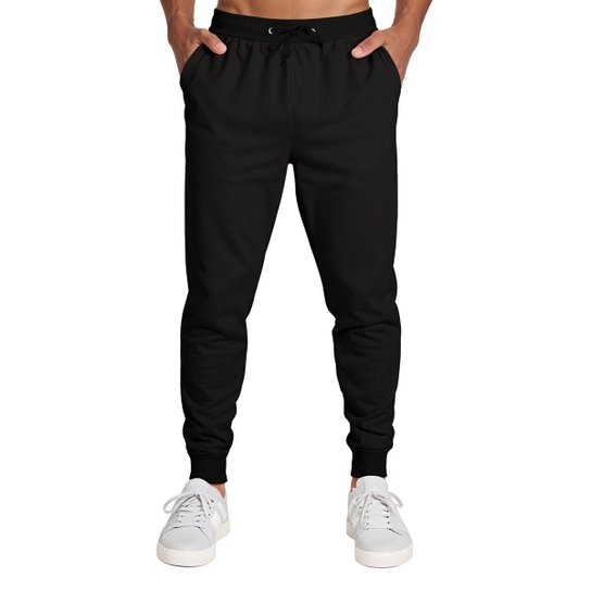 Calça Masculina Moletom Flanelada Slim Bolsos Algodão Kit 2
