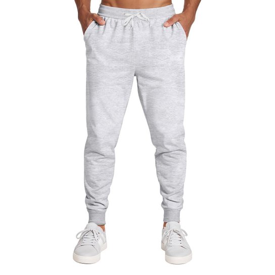Calça Masculina Moletom Flanelada Slim Bolsos Algodão Kit 2