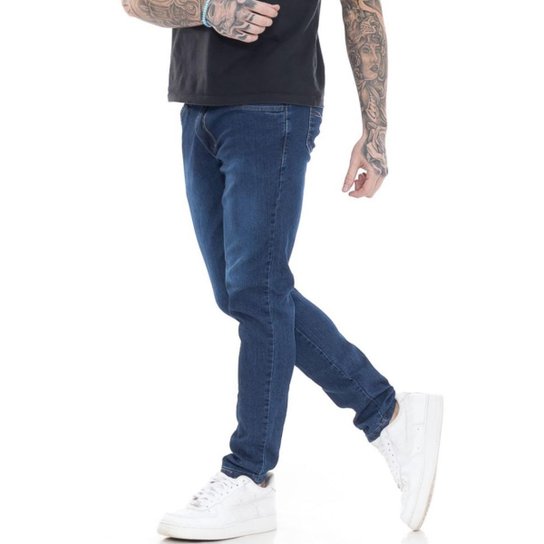 Calça Masculino Jeans Super Skinny Premium Street