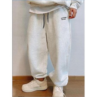 Calça Moletom Inverno Treino Sport Bolso Academia Flanelada