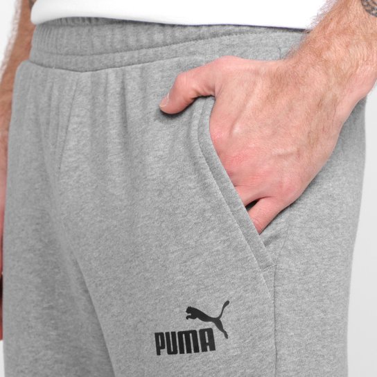 Calça Moletom Puma Essential Slim Tr Masculina