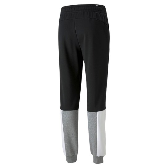 Calça Moletom Puma Essentials Block Masculina