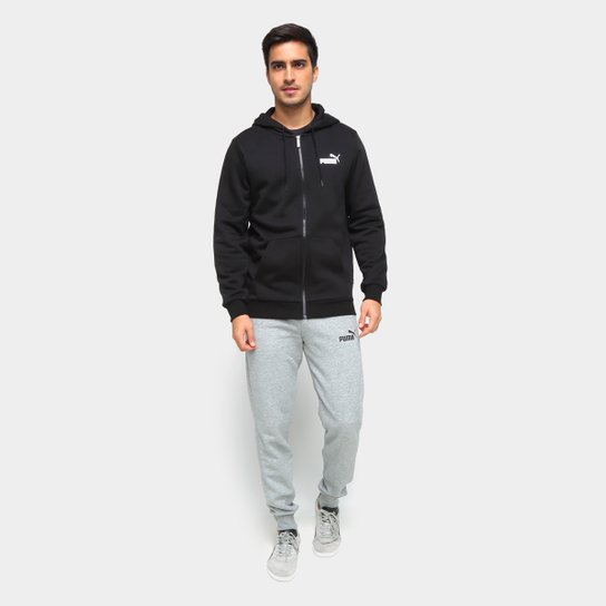 Calça Moletom Puma Essentials Logo Fleece Cl Masculina