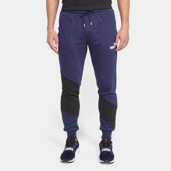 Calça Moleton Puma Power Cat Masculina