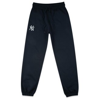 Calça New Era de Moletom MLB New York Yankees Core