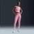 Calça Nike Dri-FIT One HR Feminina - Rosa