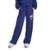 Calças Infantil Adidas de Tipografia Essenciais Unissex - Azul+Branco