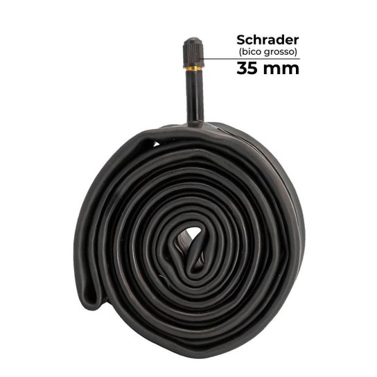 Câmara de ar aro 26 x 1.9/2.125 Kenda bico grosso 35 mm