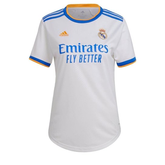 Camisa 1 Real Madrid 21/22 Adidas