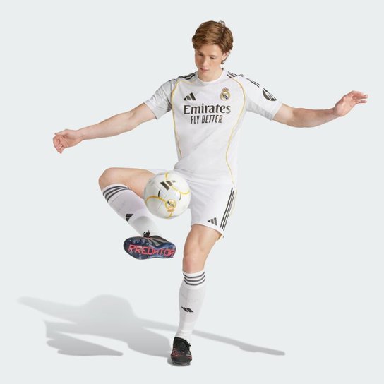 Camisa Adidas I Real Madrid 25/26 Authentic Masculina