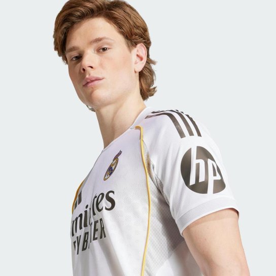 Camisa Adidas I Real Madrid 25/26 Authentic Masculina