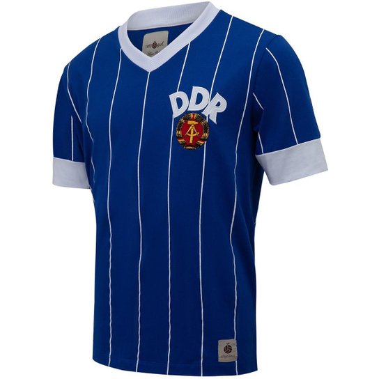 Camisa Alemanha Retrô Oriental DDR 1974 Masculina