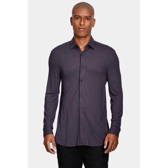 Camisa Aramis Manga Curta Malha Liquid Repeller Marinho