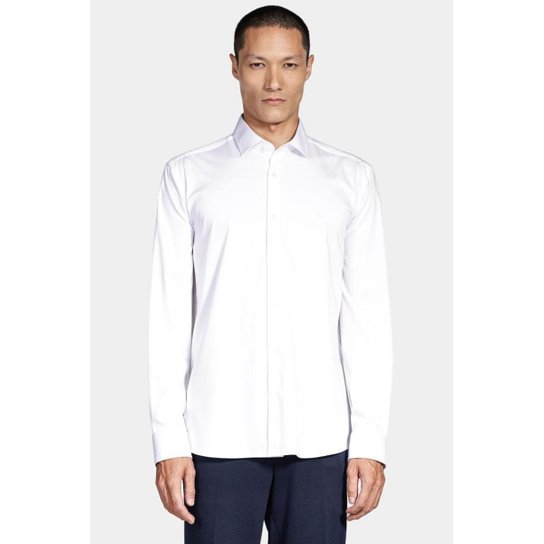 Camisa Aramis Manga Longa Slim Poliviscose de Bambu