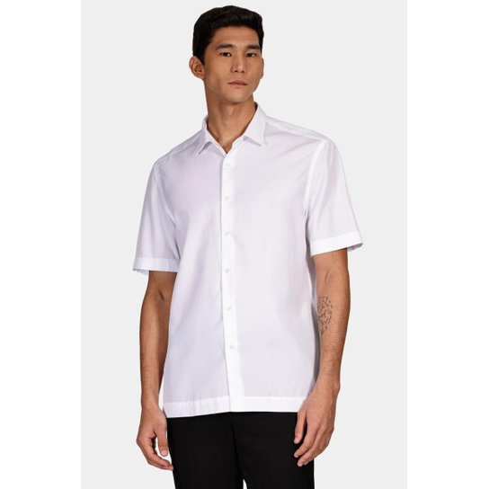 Camisa Aramis Regular Ampla Liocel Ls Branco