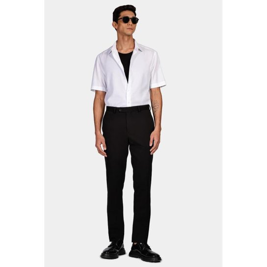 Camisa Aramis Regular Ampla Liocel Ls Branco
