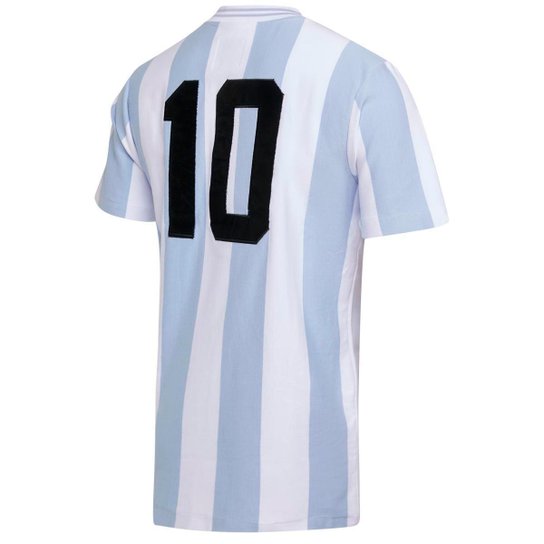 Camisa Argentina Retrô Maradona 1990 Masculina