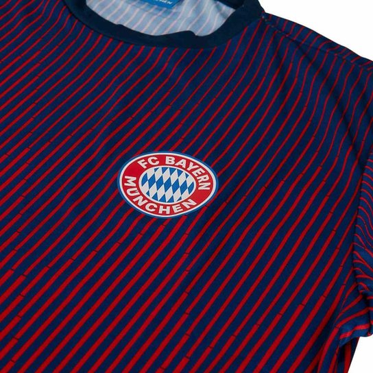 Camisa Bayern De Munique Degradê Vermelho Masculina