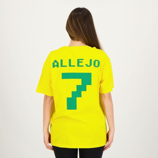 Camisa Brasil 7 Allejo Amarela
