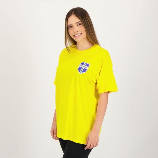 Camisa Brasil 7 Allejo Amarela