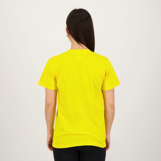 Camisa Brasil Clássica Amarela Feminina